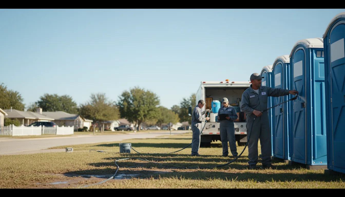 Long-Term Portable Toilet Rental in Round Lake, IL near me
